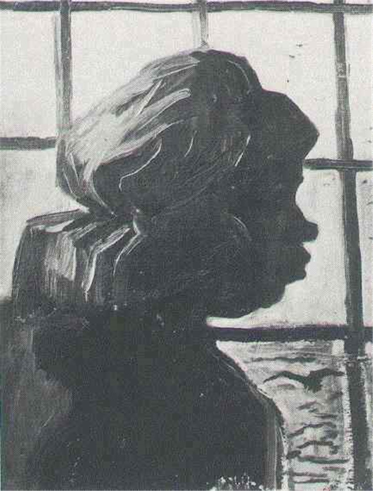 Peasant Woman, Seen Against The Window